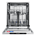 Купить Встраиваемая посудомоечная машина Maunfeld MLP6242G02 preview 2