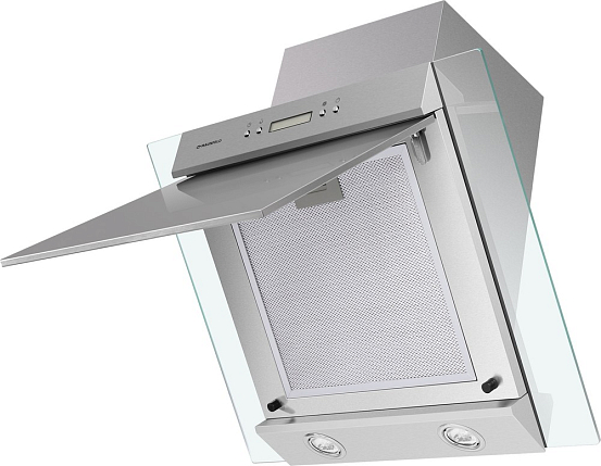 Вытяжка Maunfeld Gloria 60 нержавеющая сталь/прозрачное стекло preview 3