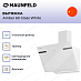 Купить Вытяжка Maunfeld Amber 60 Glass White preview 2