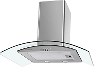 Вытяжка Maunfeld Ancona PlusA 60 нержавеющая сталь\прозрачное стекло