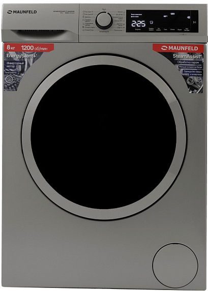 Стиральная машина Maunfeld MFWM128SL400 ST INVERTER preview 2
