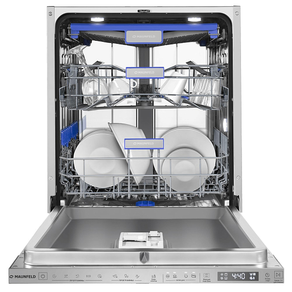 Встраиваемая посудомоечная машина Maunfeld MLP 60330T Smart Beam Inverter preview 3