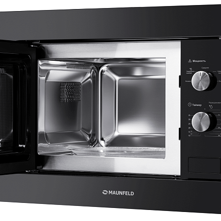 Встраиваемая микроволновая печь Maunfeld MBMO.20.1PGB черный preview 5