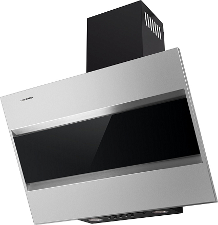 Вытяжка Maunfeld Bridge 60 нержавеющая сталь\черное стекло preview 2