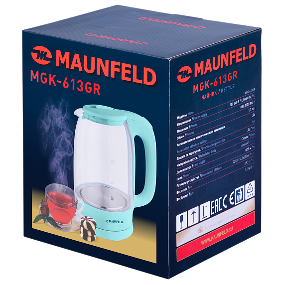 Чайник Maunfeld MGK-613GR preview 13