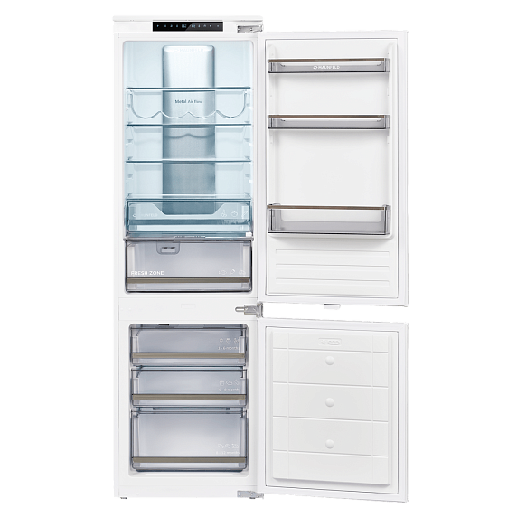 Встраиваемый холодильник Maunfeld MBF17754NFWHGR LUX Inverter preview 3