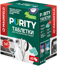 Таблетки для посудомоечных машин Maunfeld Purity ECO all in 1 MDT60EC