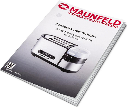 Тостер Maunfeld MF-820S PRO фото 10 Тостер Maunfeld MF-820S PRO preview 10