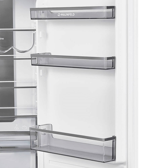 Встраиваемый холодильник Maunfeld MBF17754NFWHGR LUX Inverter preview 7