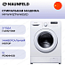 Купить Стиральная машина Maunfeld MFWM127WH051D preview 1