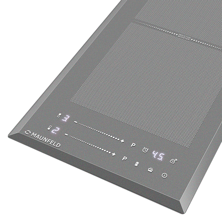 Индукционная варочная панель Maunfeld CVI292S2FLGR preview 2