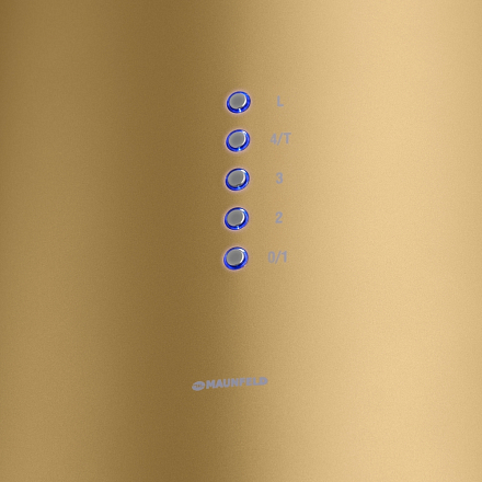 Вытяжка Maunfeld Lee Wall 39 золотой preview 5