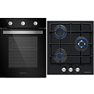 Комплект Maunfeld варочная панель EGHG.43.33CB/G + духовой шкаф EOEC516B