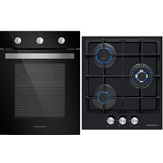 Комплект Maunfeld варочная панель EGHG.43.33CB/G + духовой шкаф EOEC516B