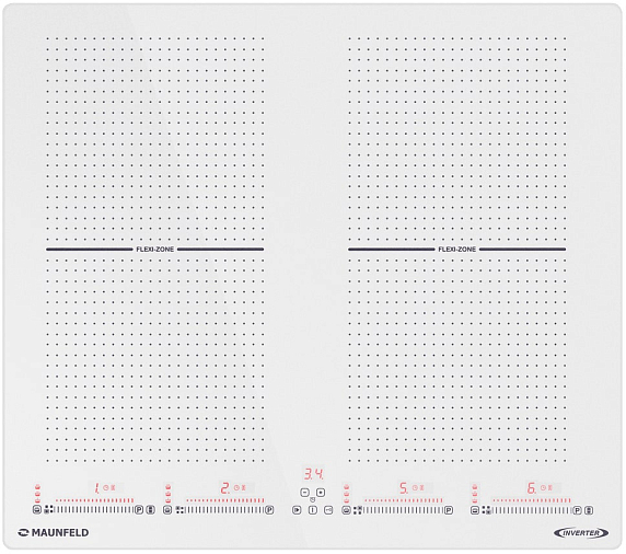 Индукционная варочная панель Maunfeld CVI594SF2WH Inverter preview 1