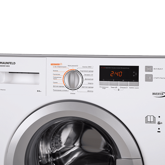 Встраиваемая стиральная машина Maunfeld MBWM1486S preview 10