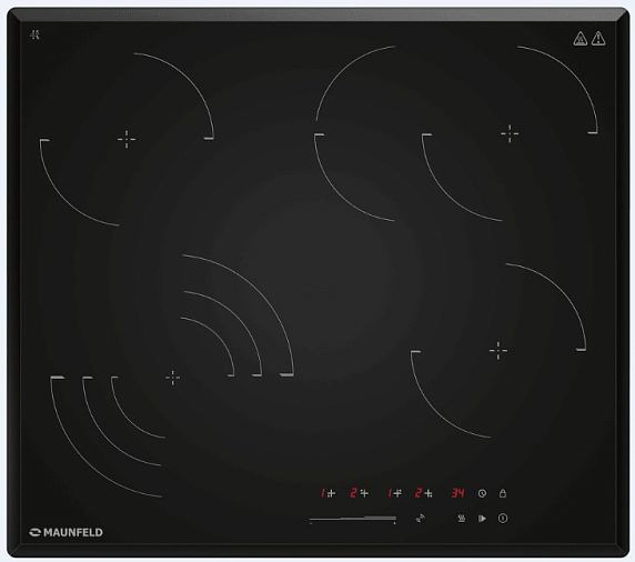 Электрическая варочная панель Maunfeld CVCE594SSMDBK LUX preview 1