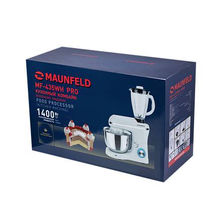Кухонный комбайн Maunfeld MF-435WH PRO preview 11