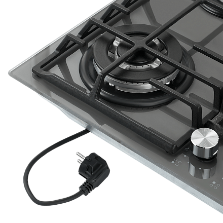 Газовая варочная панель Maunfeld EGHG.64.63CLGR/G preview 7