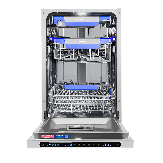 Встраиваемая посудомоечная машина Maunfeld MLP45331T Light Beam Wi-Fi preview 3
