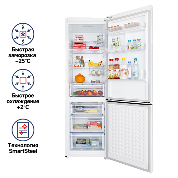 Холодильник Maunfeld MFF195NFW10 preview 2