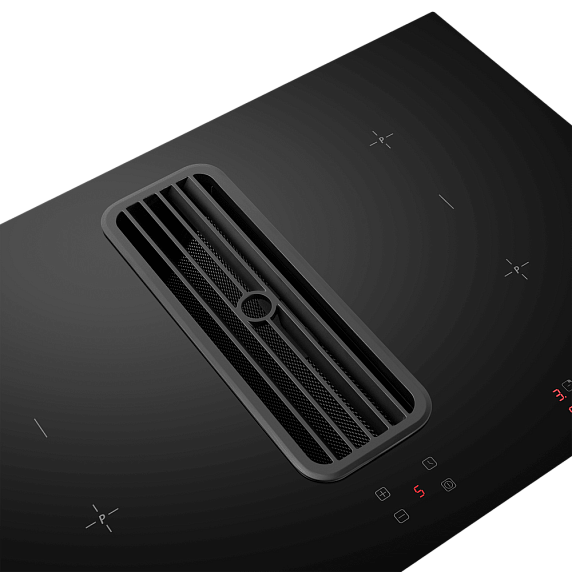 Индукционная варочная панель с интегрированной вытяжкой Maunfeld AVSI804SBH preview 7