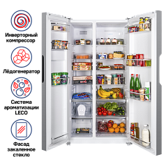 Холодильник Maunfeld MFF177NFW