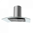 Вытяжка Maunfeld Ancona PlusA Glass Isla 90 нержавеющая сталь\черная панель