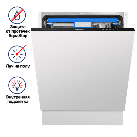 Встраиваемая посудомоечная машина Maunfeld МLP-12IM preview 3