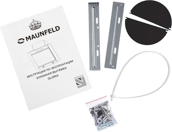 Вытяжка Maunfeld Gloria 90 черный/черное стекло фото 14 Вытяжка Maunfeld Gloria 90 черный/черное стекло preview 14