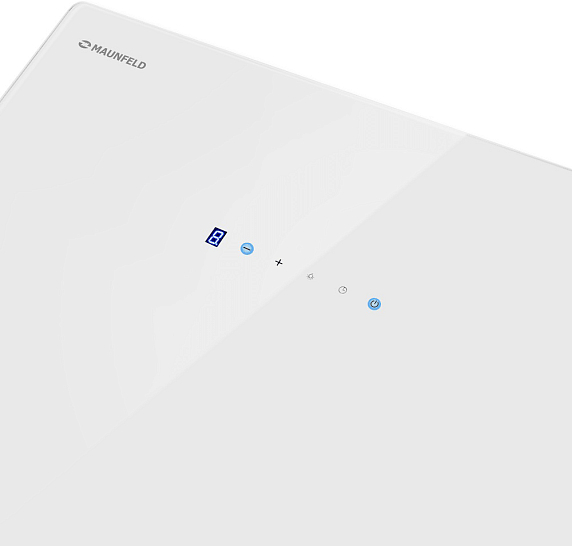 Вытяжка Maunfeld Elf 60 Glass White preview 10