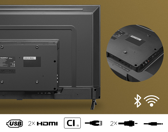 Телевизор Maunfeld MLT43FSX02, Full HD, Яндекс TV, 43" preview 15