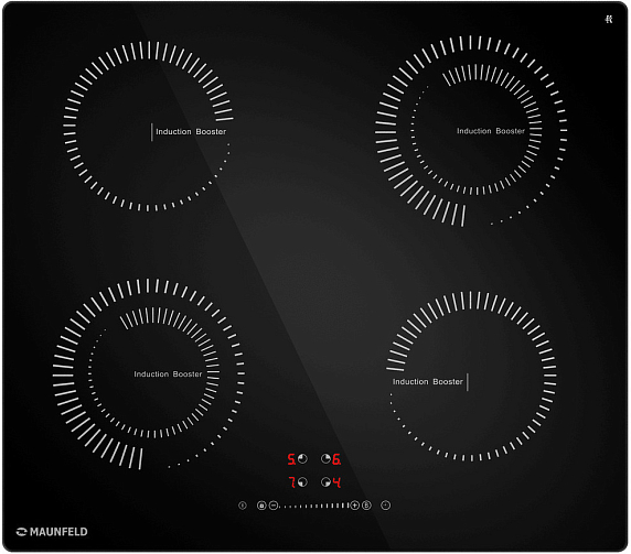 Комплект Maunfeld варочная панель CVI594STBKC + духовой шкаф AEOH60102B2 preview 2