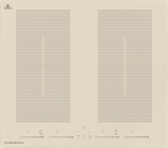 Индукционная варочная панель Maunfeld EVI.594.FL2(S)-BG