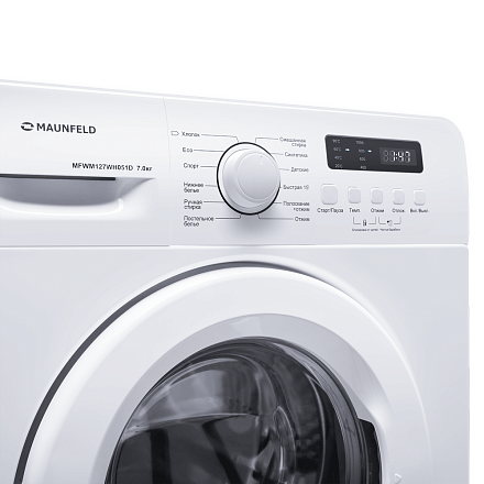 Стиральная машина Maunfeld MFWM127WH051D preview 5
