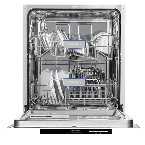 Встраиваемая посудомоечная машина Maunfeld MLP-122D Light Beam preview 3