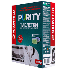 Таблетки для посудомоечных машин Maunfeld Purity all in 1 MDT100ST