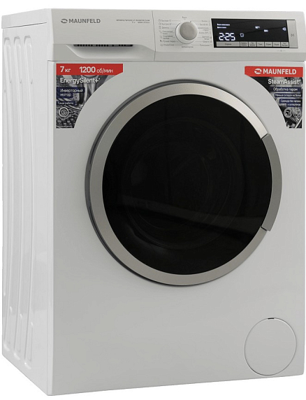 Стиральная машина Maunfeld MFWM127WH200 ST INVERTER SLIM preview 3