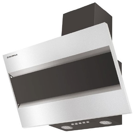 Вытяжка Maunfeld Bridge 50 нержавеющая сталь\черное стекло preview 1
