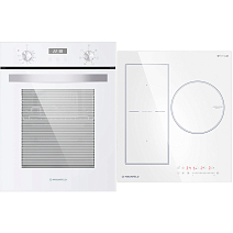 Комплект Maunfeld варочная панель CVI453SBWH + духовой шкаф EOEM516W