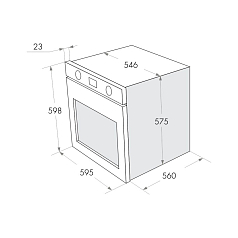 Духовой шкаф Maunfeld MEOFE.676RILB2.TMS