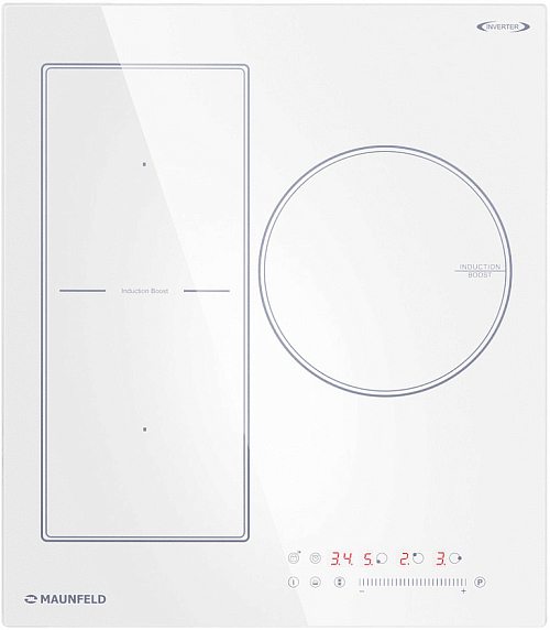Комплект Maunfeld варочная панель CVI453SBWH + духовой шкаф EOEM516W preview 2